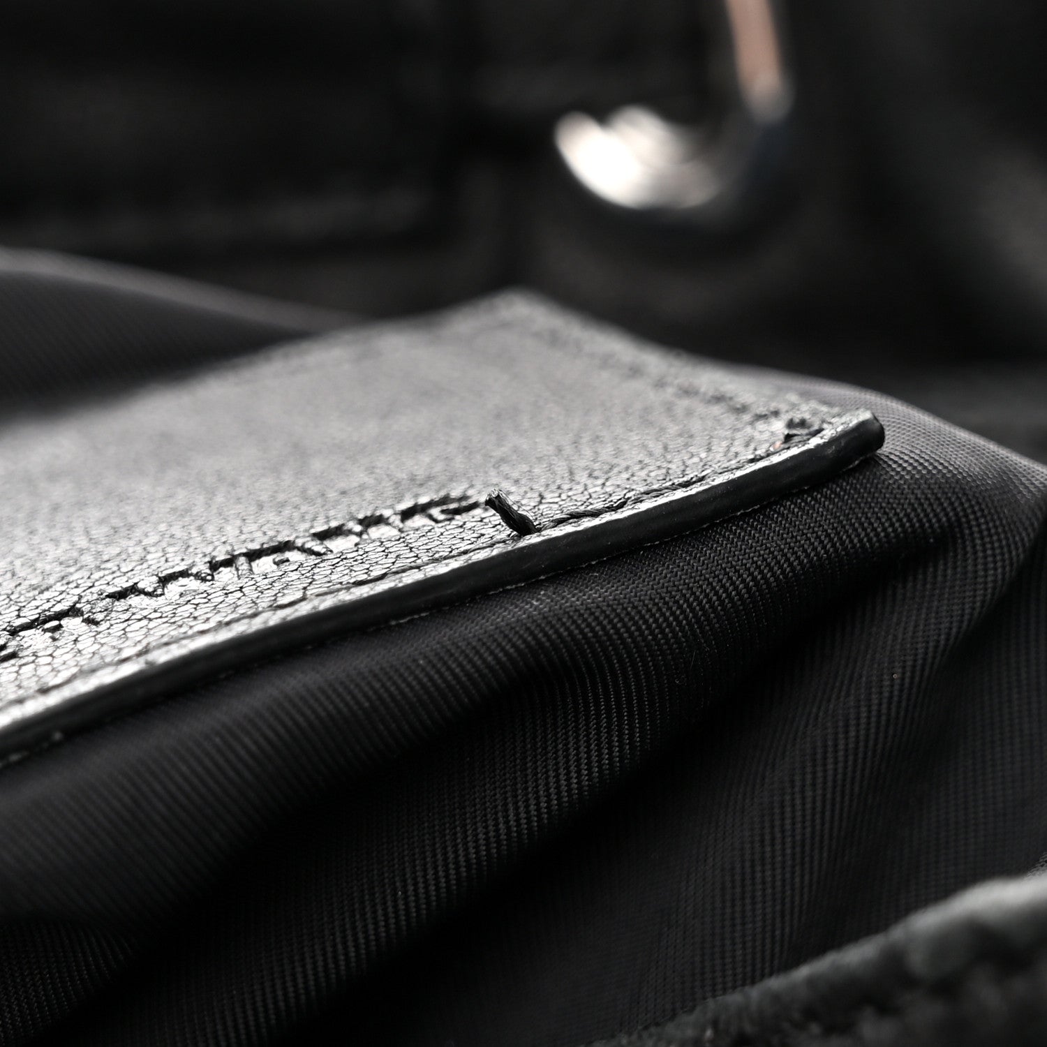 Alexander Wang Lambskin Marti Backpack Bag Washed Black Rhodium Hardware 10 of 13