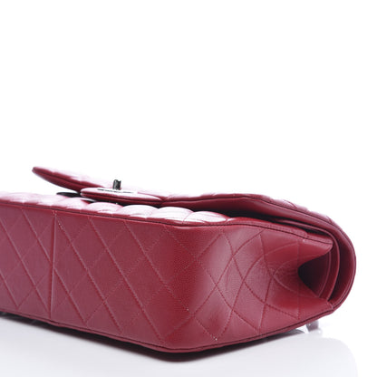Chanel Caviar Quilted Jumbo Double Flap Red 9 of 10
