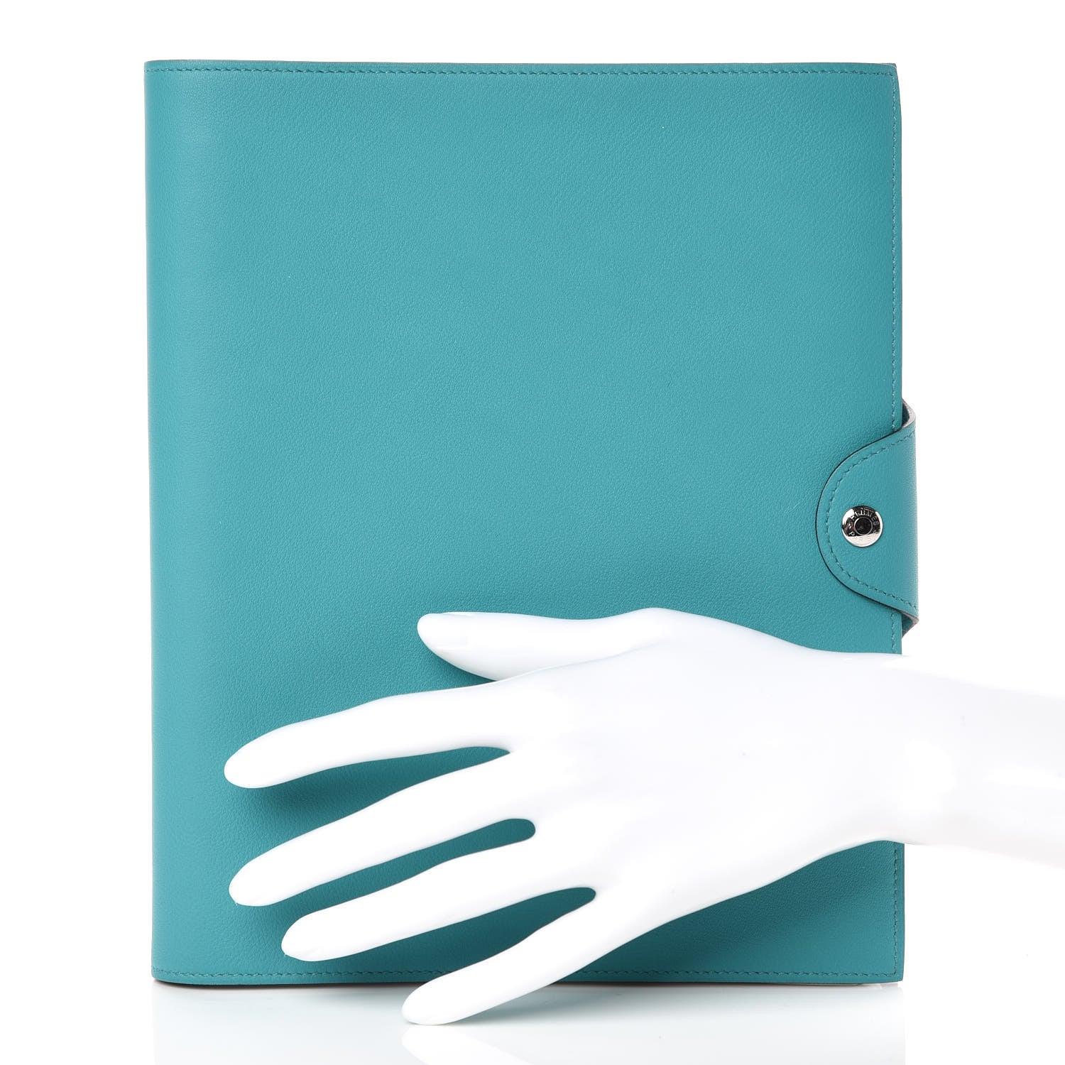 Hermes Swift Ulysse MM Notebook Cover Bleu Paon 2 of 8