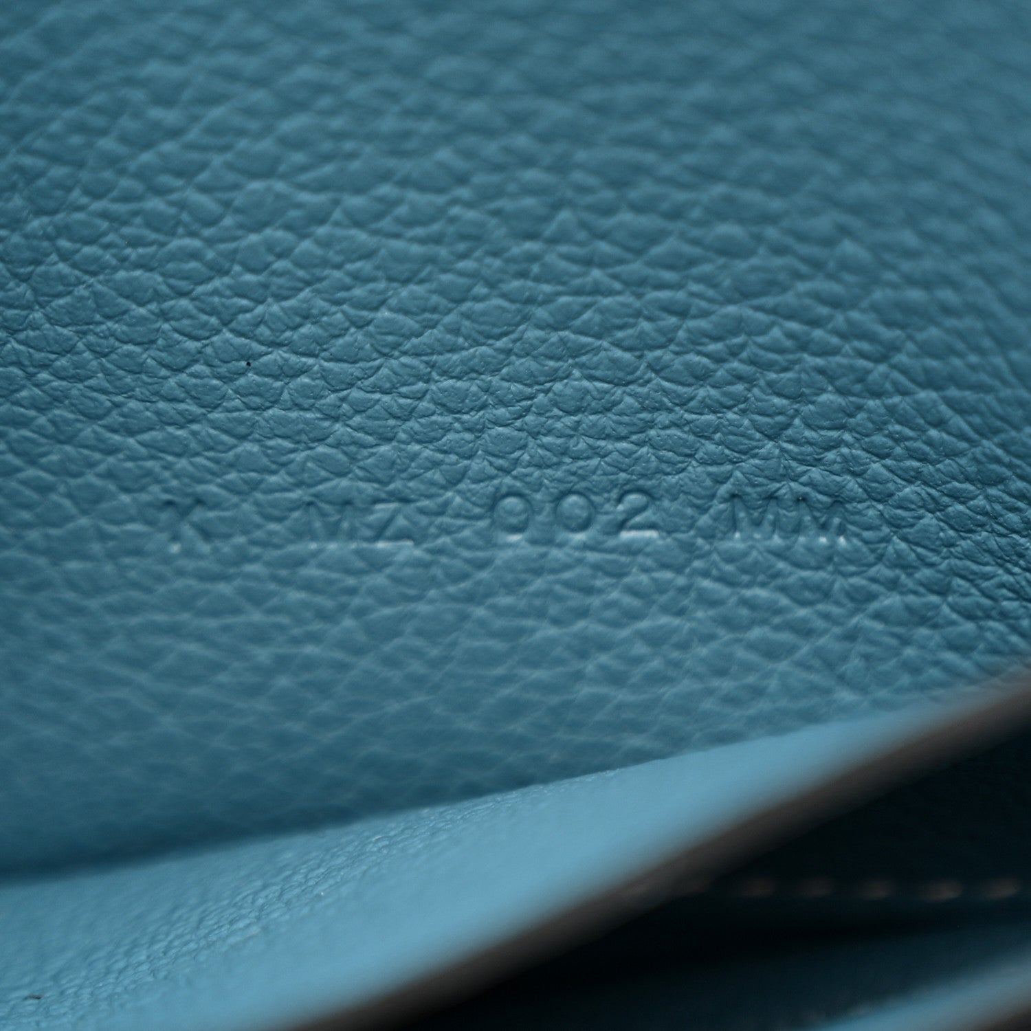 Hermes Evercolor Constance Slim Wallet Blue Jean 8 of 9