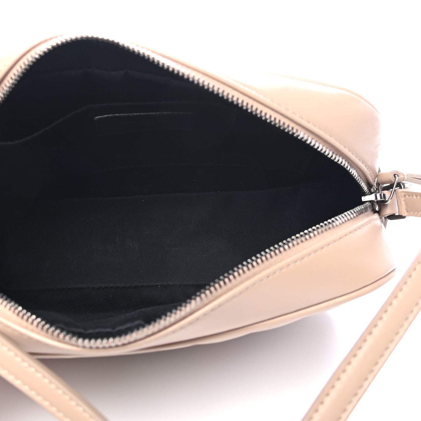 Calfskin Matelasse Monogram Lou Camera Bag Nude Powder