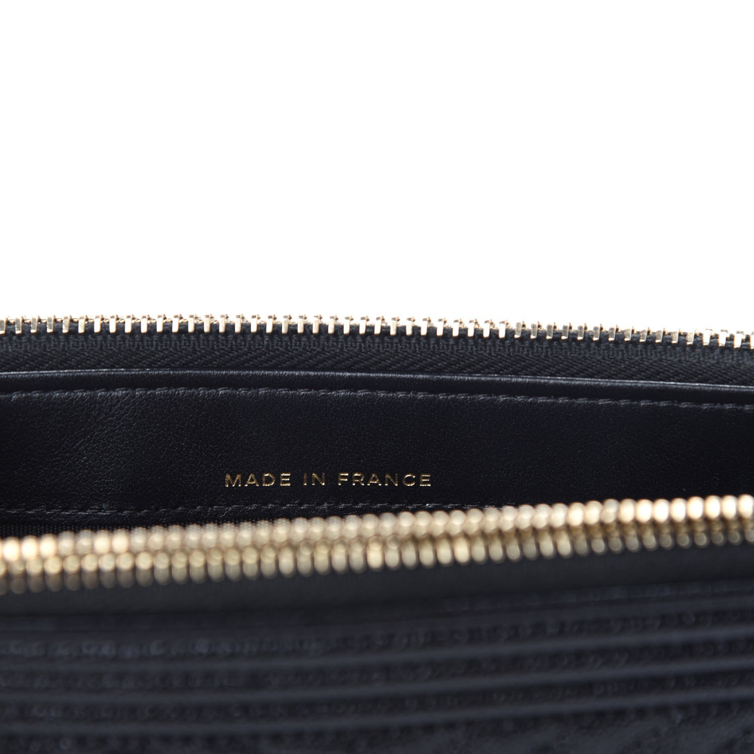 Chanel Caviar Chevron Small Boy Clutch With Chain Black 9 of 12