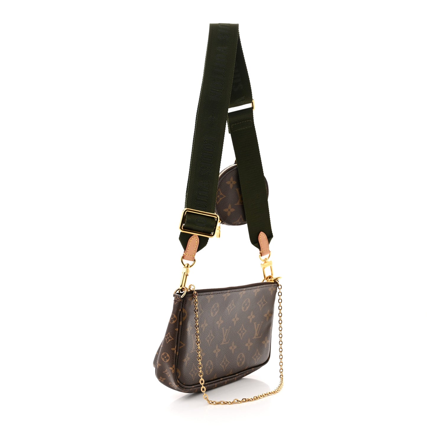 Monogram Multi Pochette Accessories Kaki