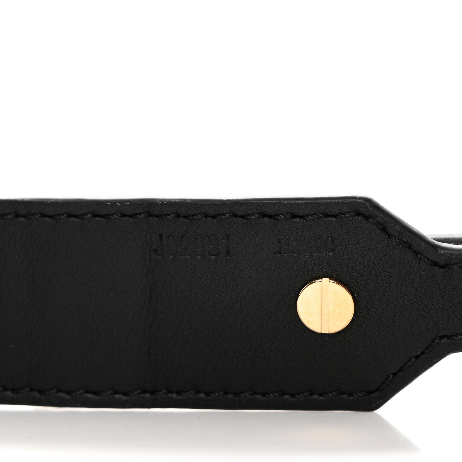 Louis Vuitton Monogram Bandouliere Shoulder Strap Black 3 of 5