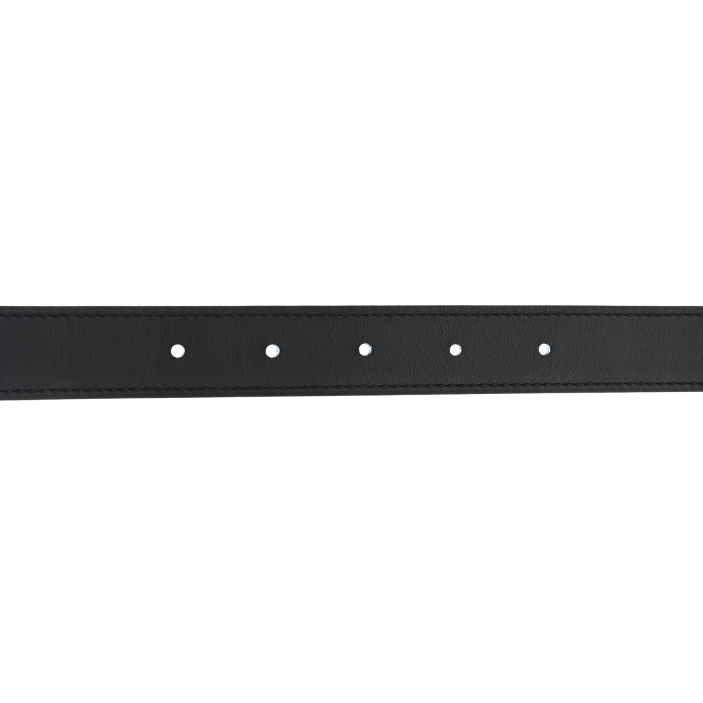 Swift Epsom 24mm Belt Strap 75 Black Bleu Electrique