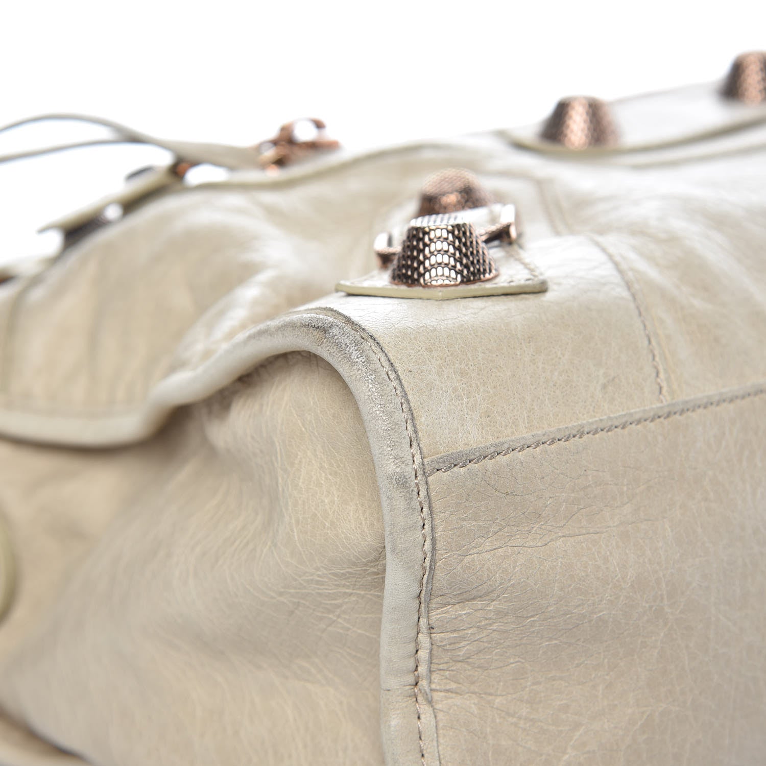 Balenciaga Agneau Giant 21 Rose Gold Hardware City Praline 9 of 15