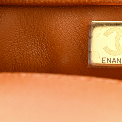 Chanel Caviar Quilted Mini Coco Handle Flap Brown 7 of 10