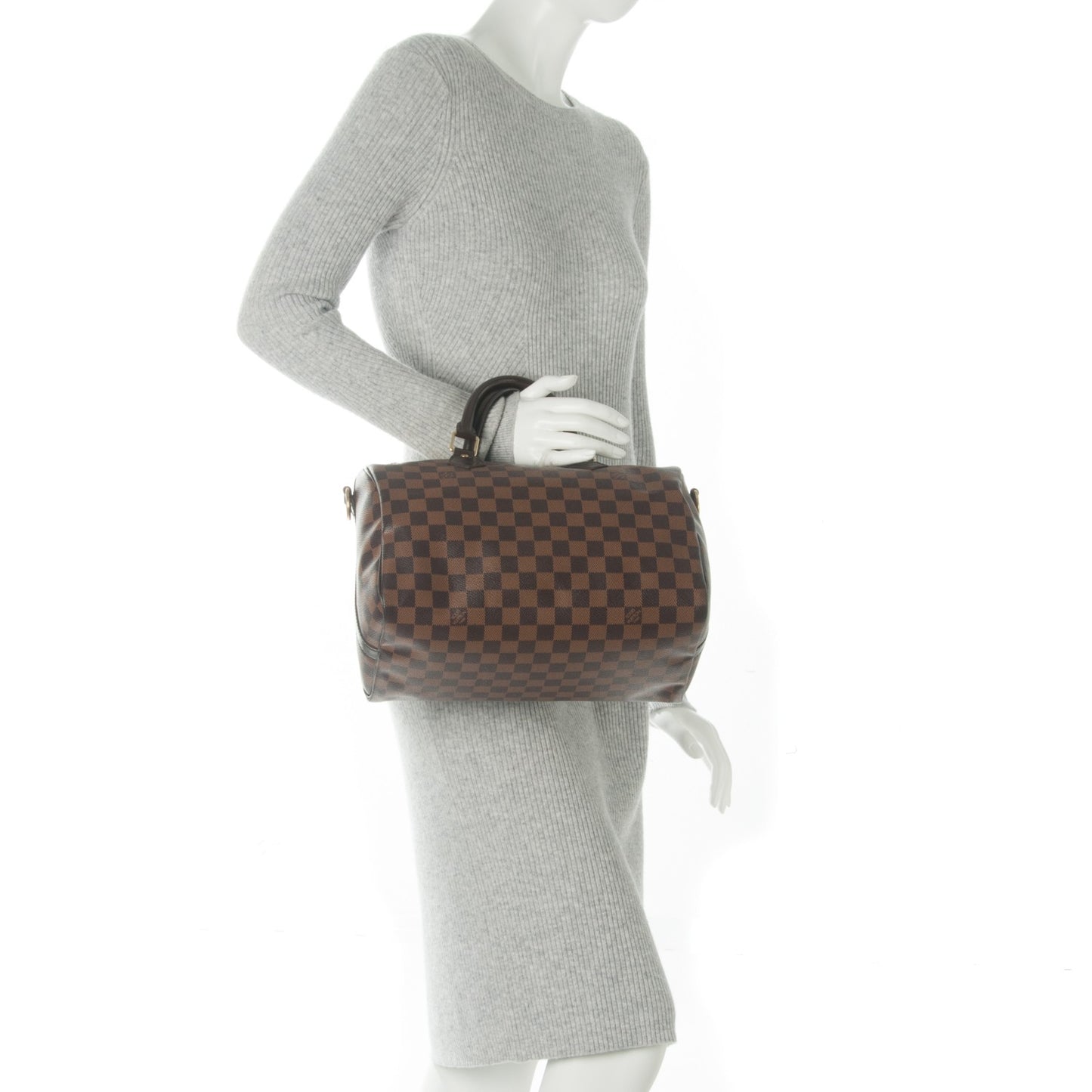 Damier Ebene Speedy Bandouliere 30
