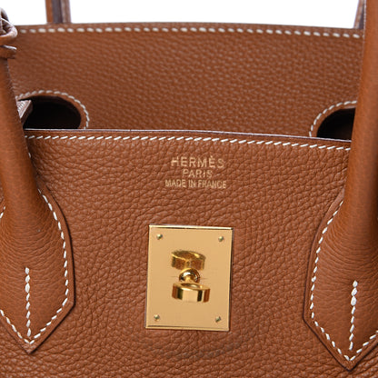 Hermes Togo Birkin 35 Gold 7 of 13