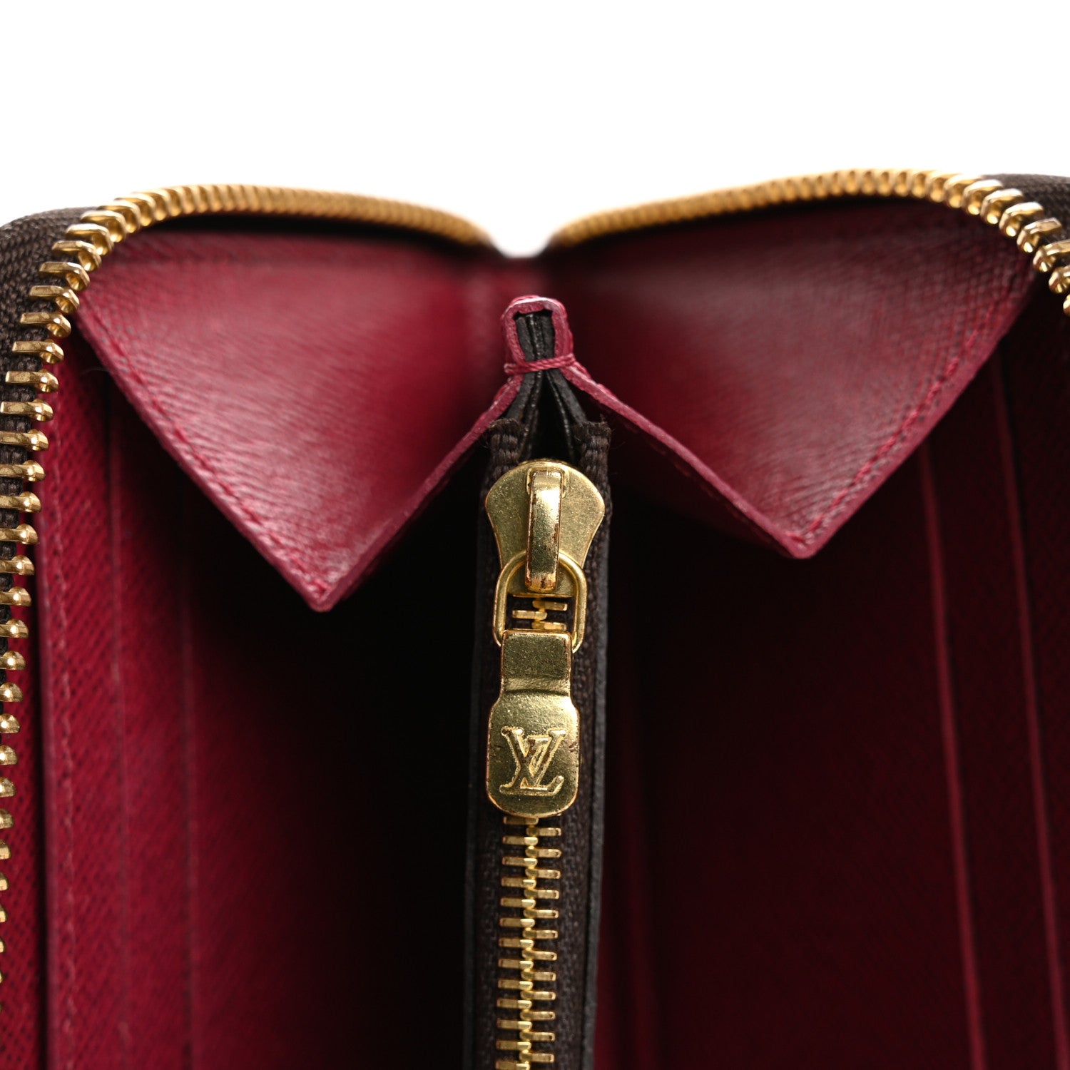 Louis Vuitton Monogram Clemence Wallet Fuchsia 9 of 14