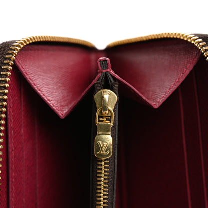 Louis Vuitton Monogram Clemence Wallet Fuchsia 9 of 14
