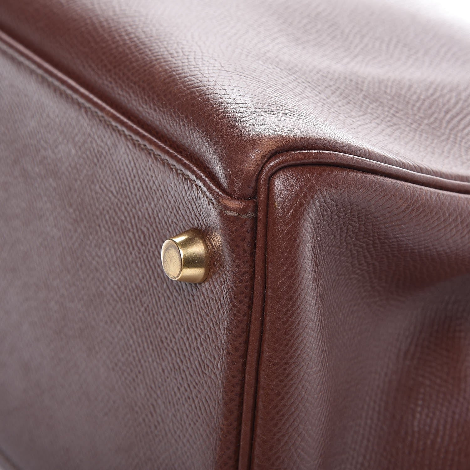 Hermes Courchevel Retourne Kelly 32 Chocolate 37 of 37