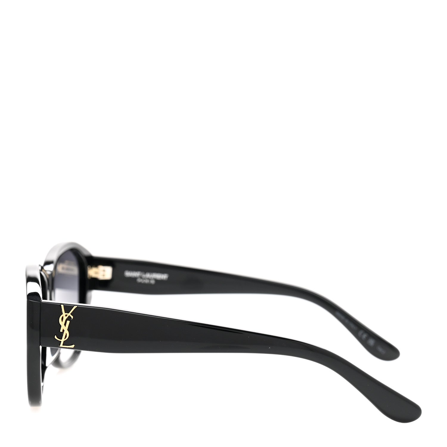 Saint Laurent Acetate Sunglasses SL M8/F  Black 3 of 8