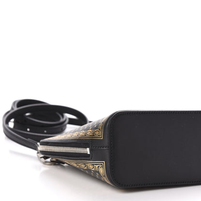 Gucci X SEGA Calfskin GUCCY Stars Mini Dome Shoulder Bag Black Gold 9 of 10