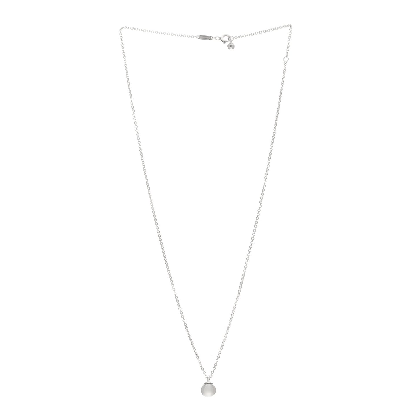 Sterling Silver 8mm HardWear Ball Pendant Necklace