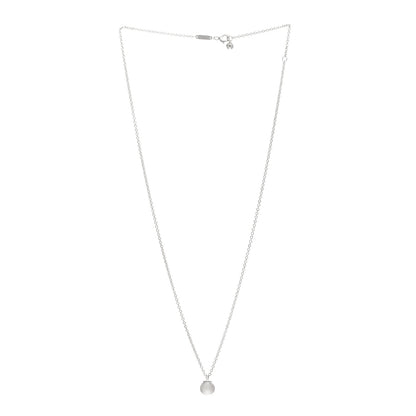 Tiffany Sterling Silver 8mm HardWear Ball Pendant Necklace 3 of 5
