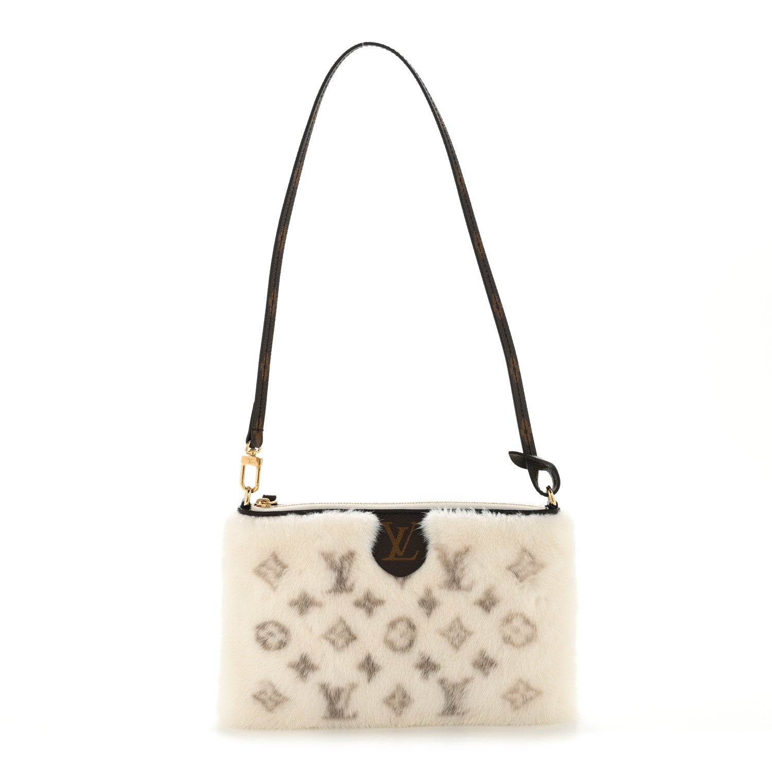 Louis Vuitton Monogram Mink Neo Pochette Milla Vision White 1 of 10