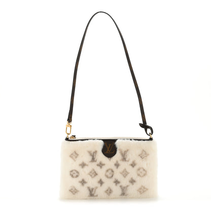 Louis Vuitton Monogram Mink Neo Pochette Milla Vision White 1 of 10