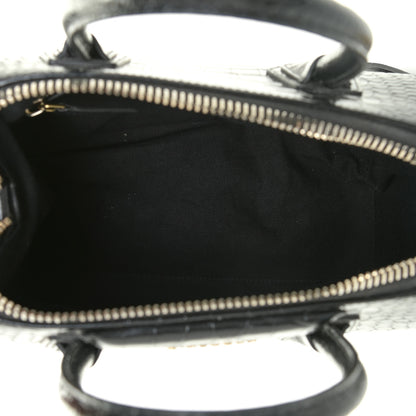 Givenchy Calfskin Crocodile Embossed Small Antigona Black 7 of 13