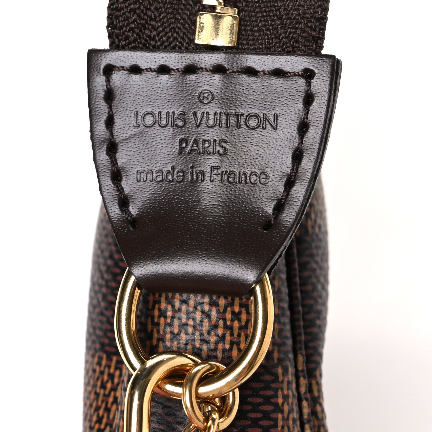 Louis Vuitton Damier Ebene Mini Pochette Accessories 6 of 7
