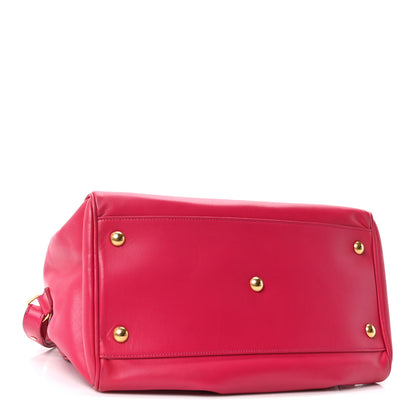 Saint Laurent Calfskin Classic Duffle 6 Fuchsia 4 of 10