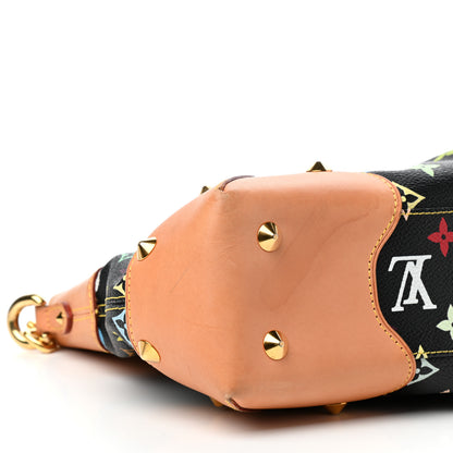 Louis Vuitton Monogram Multicolor Judy MM Black 7 of 9