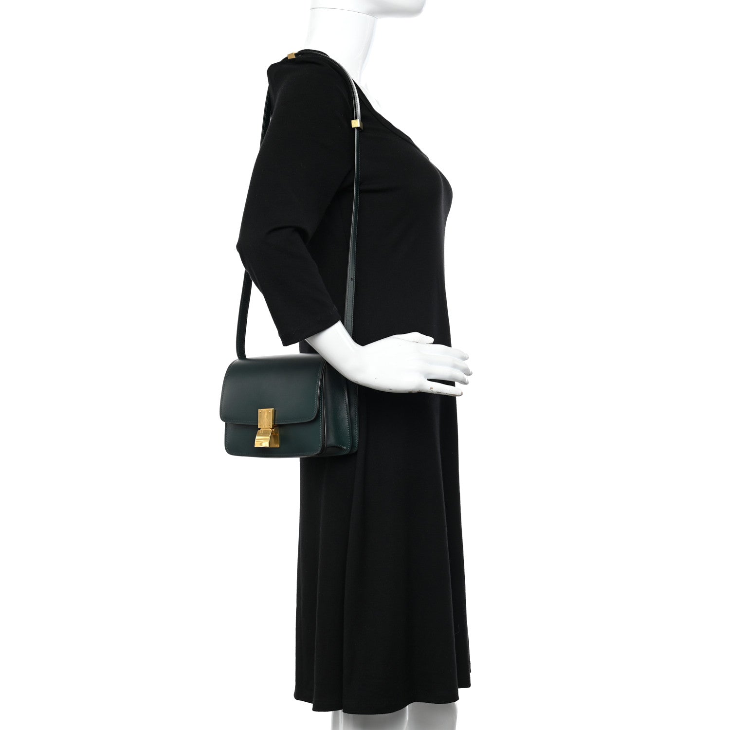 Celine Box Calfskin Small Classic Box Flap Bag Amazone 2 of 10