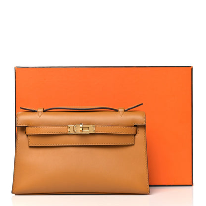 Hermes Swift Kelly Pochette Clutch Sesame 11 of 11
