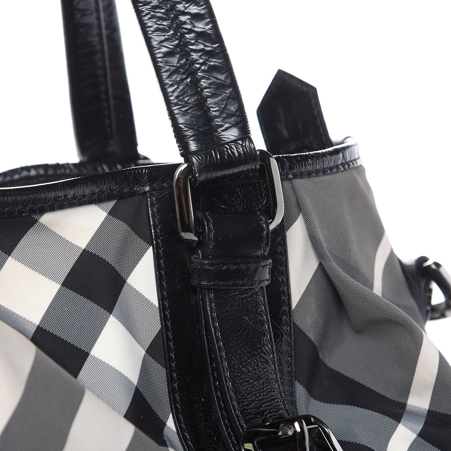 Burberry Nylon Beat Check Lowry Black 22 of 25