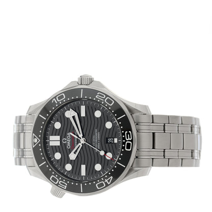 Omega Stainless Steel 42mm Seamaster Diver 300M Co-Axial Automatic Watch Black 210.30.42.20.01.001 2 of 5