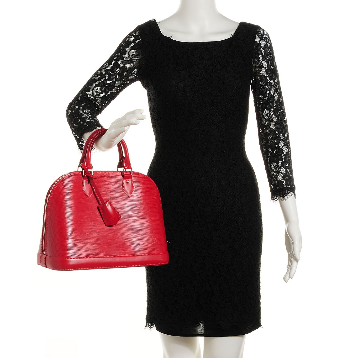 Louis Vuitton Epi Alma PM Carmine 2 of 7