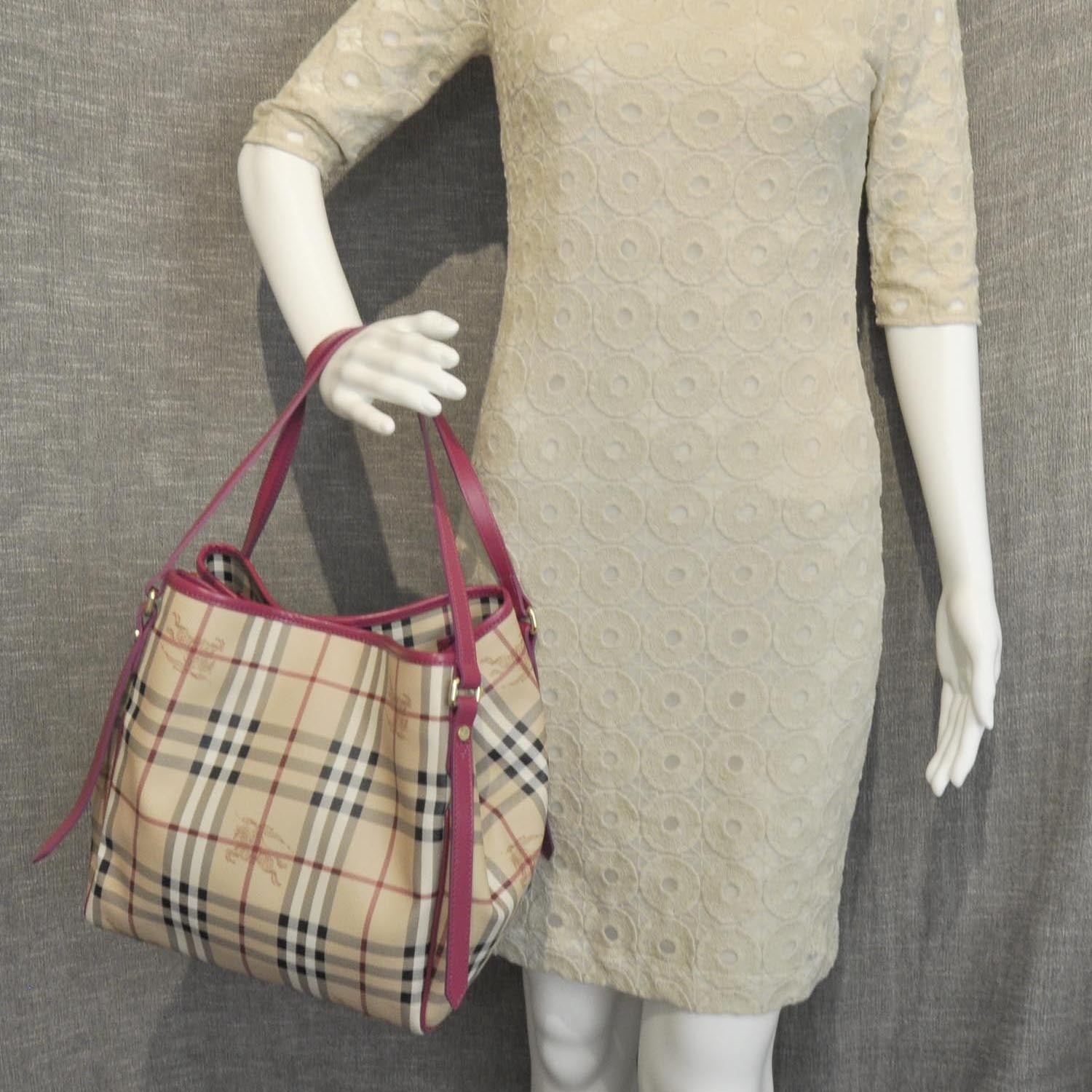Burberry Haymarket Check Canterbury Hobo 2 of 11