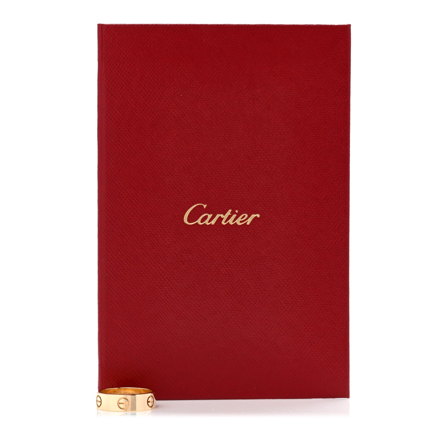 Cartier 18K Yellow Gold 5.5mm LOVE Ring 53 6.5 5 of 5