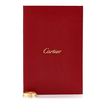 Cartier 18K Yellow Gold 5.5mm LOVE Ring 53 6.5 5 of 5