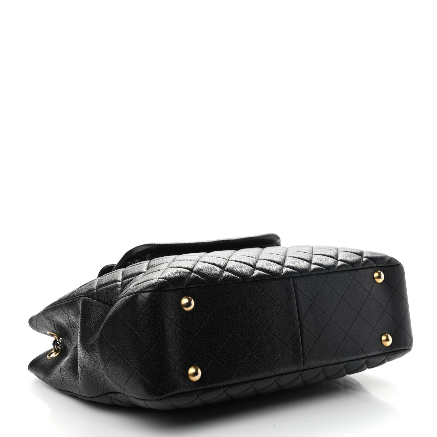 Chanel Caviar Quilted Flap Tote Black 3 of 8