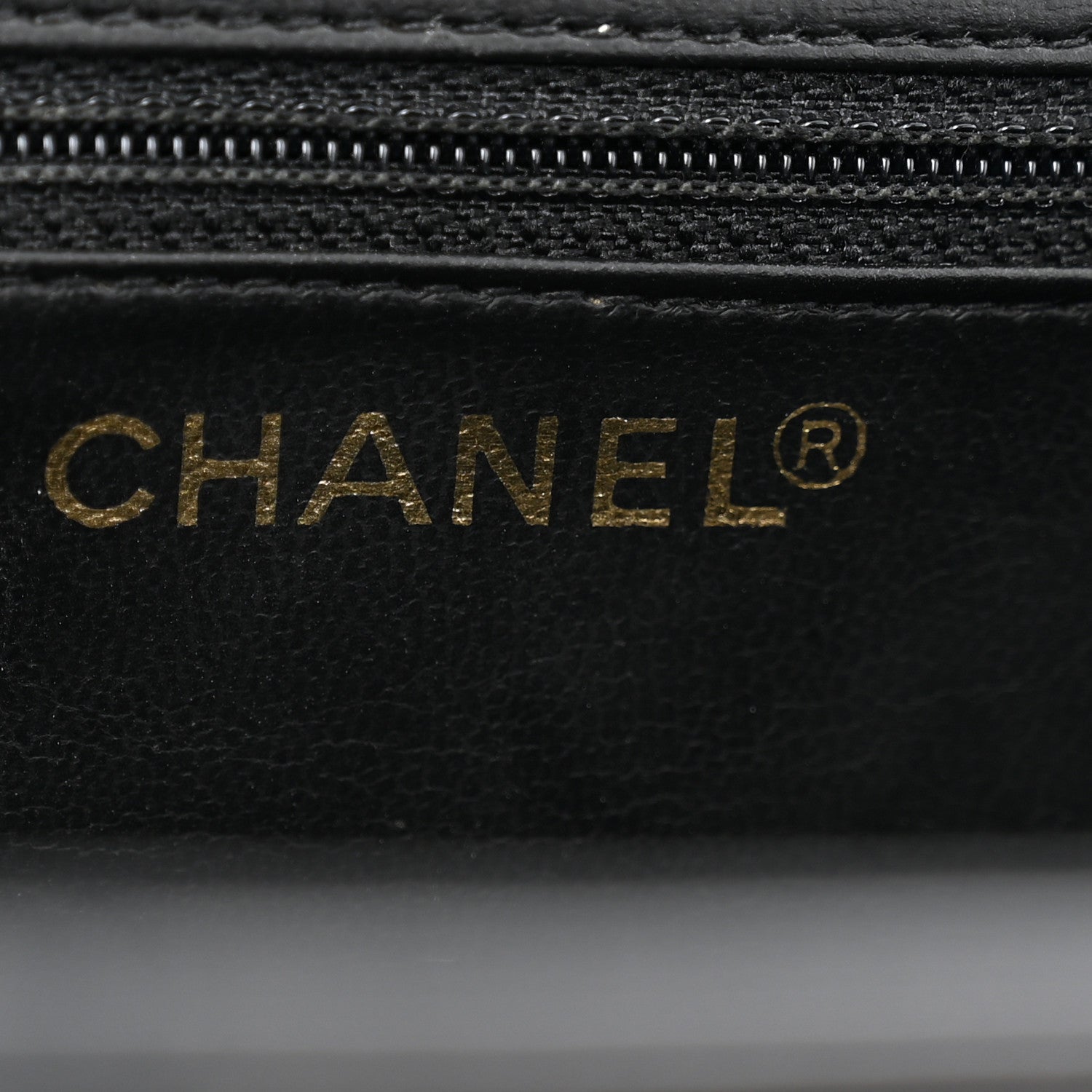 Chanel Calfskin Stitch Vanity Case Black 6 of 14