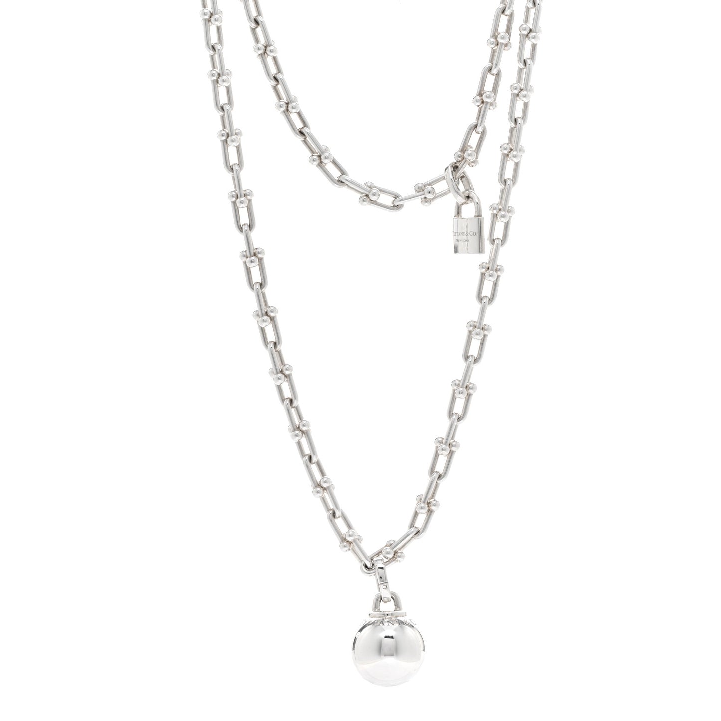 Sterling Silver HardWear Wrap Necklace