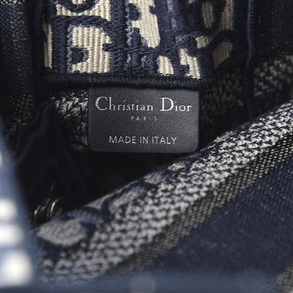 Christian Dior Oblique Backpack Blue White 5 of 10