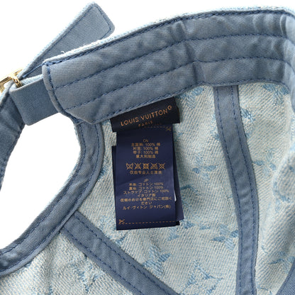 Louis Vuitton Monogram Denim Cap L Blue 8 of 8