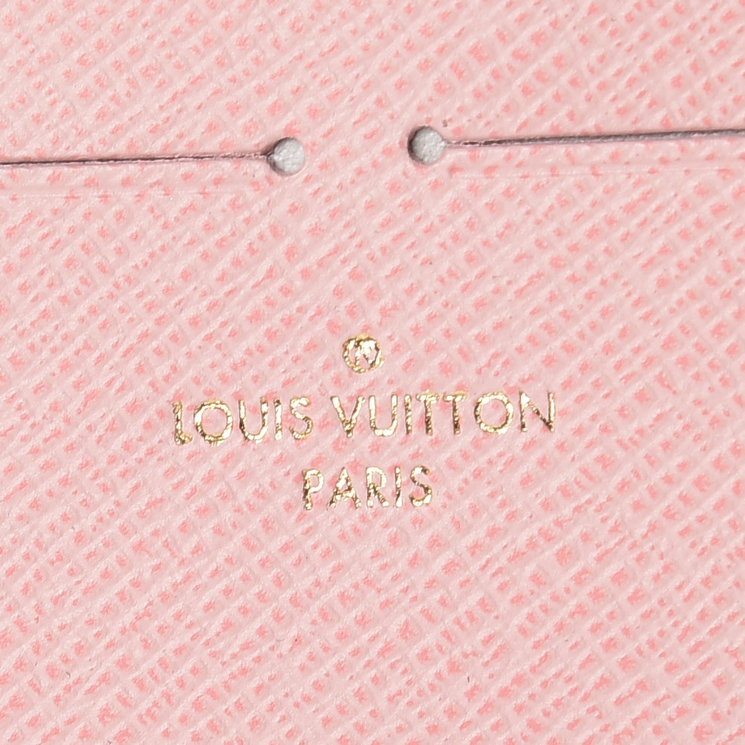 Louis Vuitton Calfskin Felicie Card Holder Insert Rose Ballerine 6 of 12