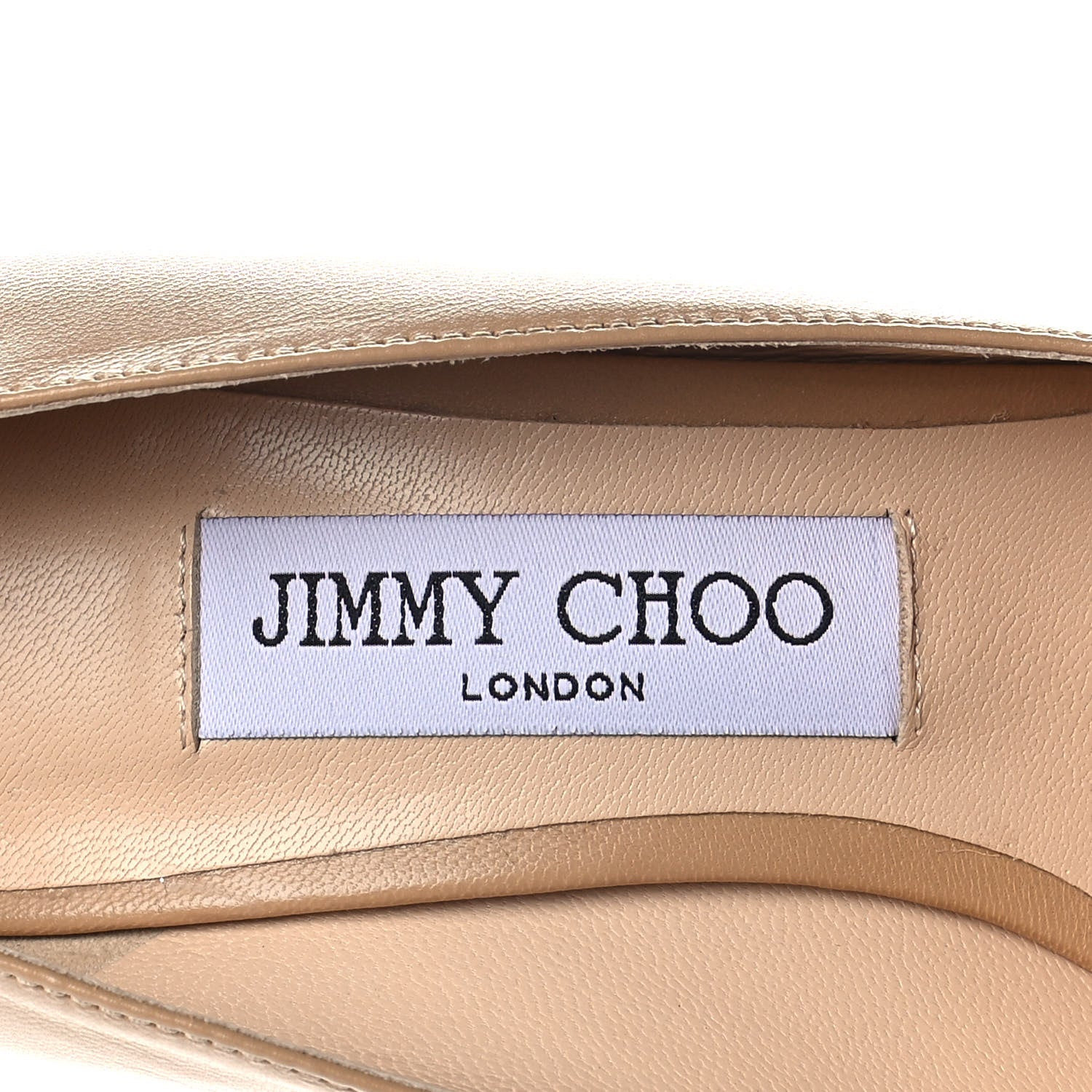 Jimmy Choo Kid Pointy Toe Romy 100 Pumps 36.5 Nude 7 of 8