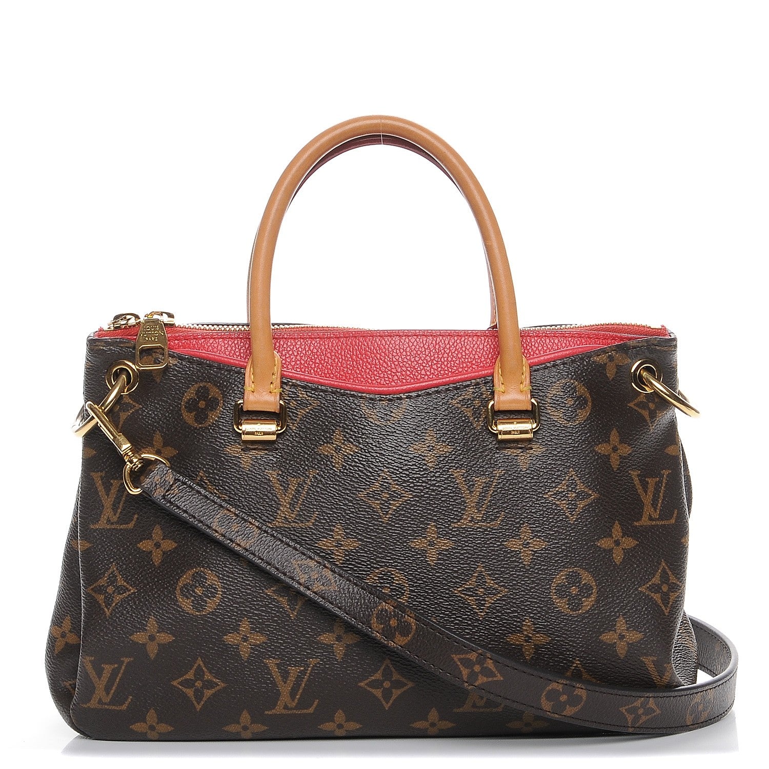 Louis Vuitton Monogram Pallas BB Piment 1 of 9