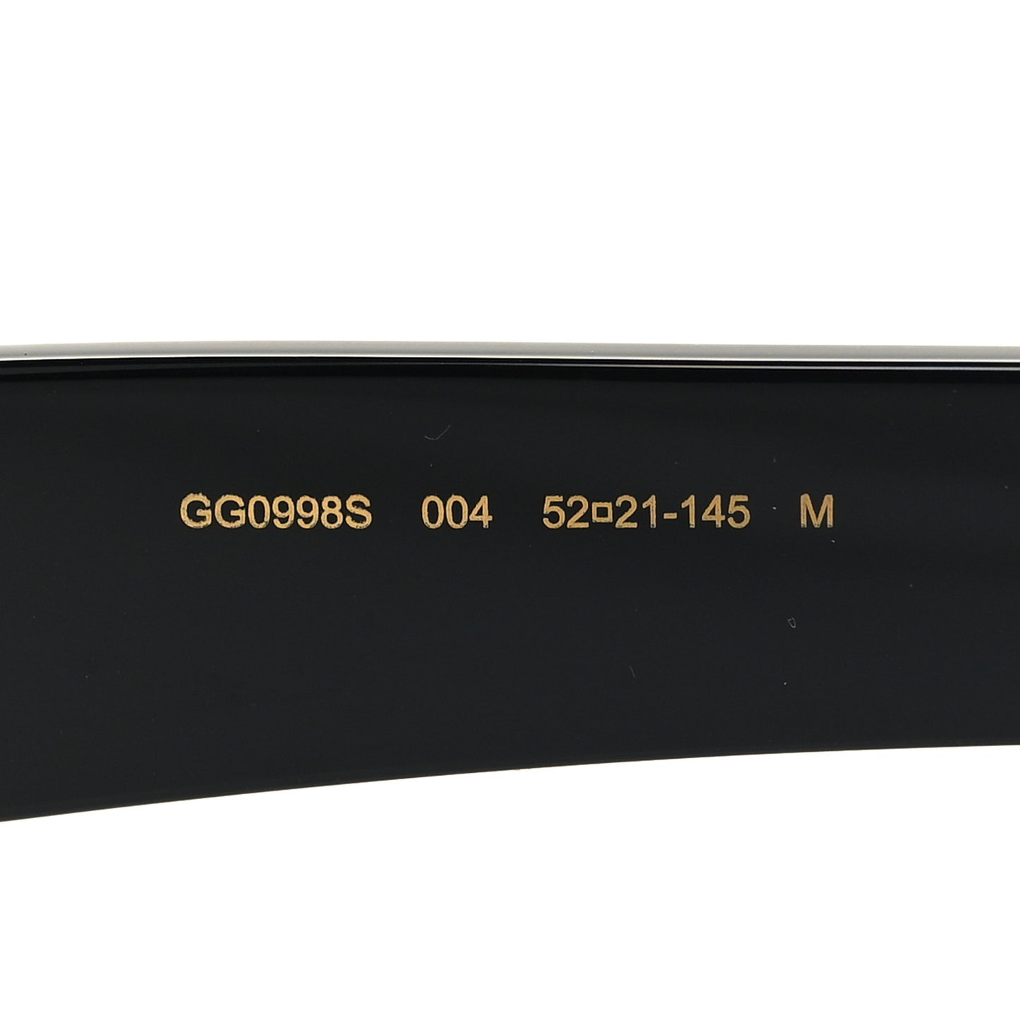 Rectangle 52mm Frame Sunglasses GG0998S Burgundy