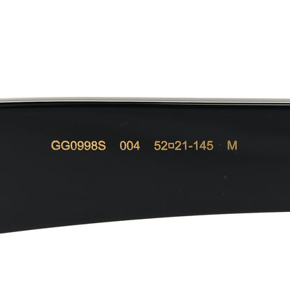 Gucci Rectangle 52mm Frame Sunglasses GG0998S Burgundy 6 of 8