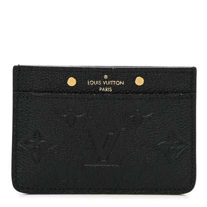 Louis Vuitton Empreinte Card Holder Black 1 of 9