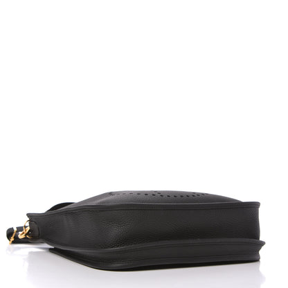 Hermes Taurillon Clemence Evelyne III PM Black 4 of 10