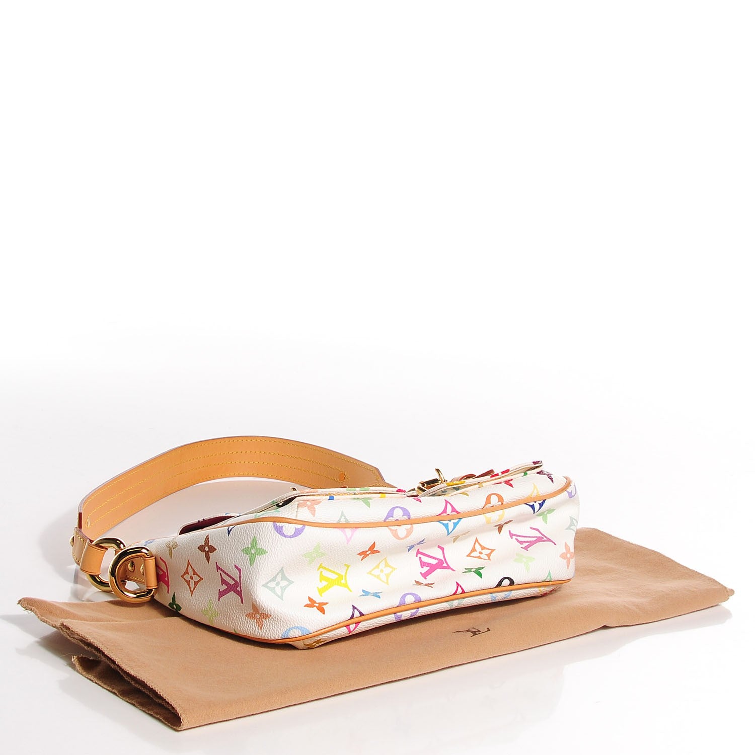 Louis Vuitton Monogram Multicolor Lodge PM White 4 of 7