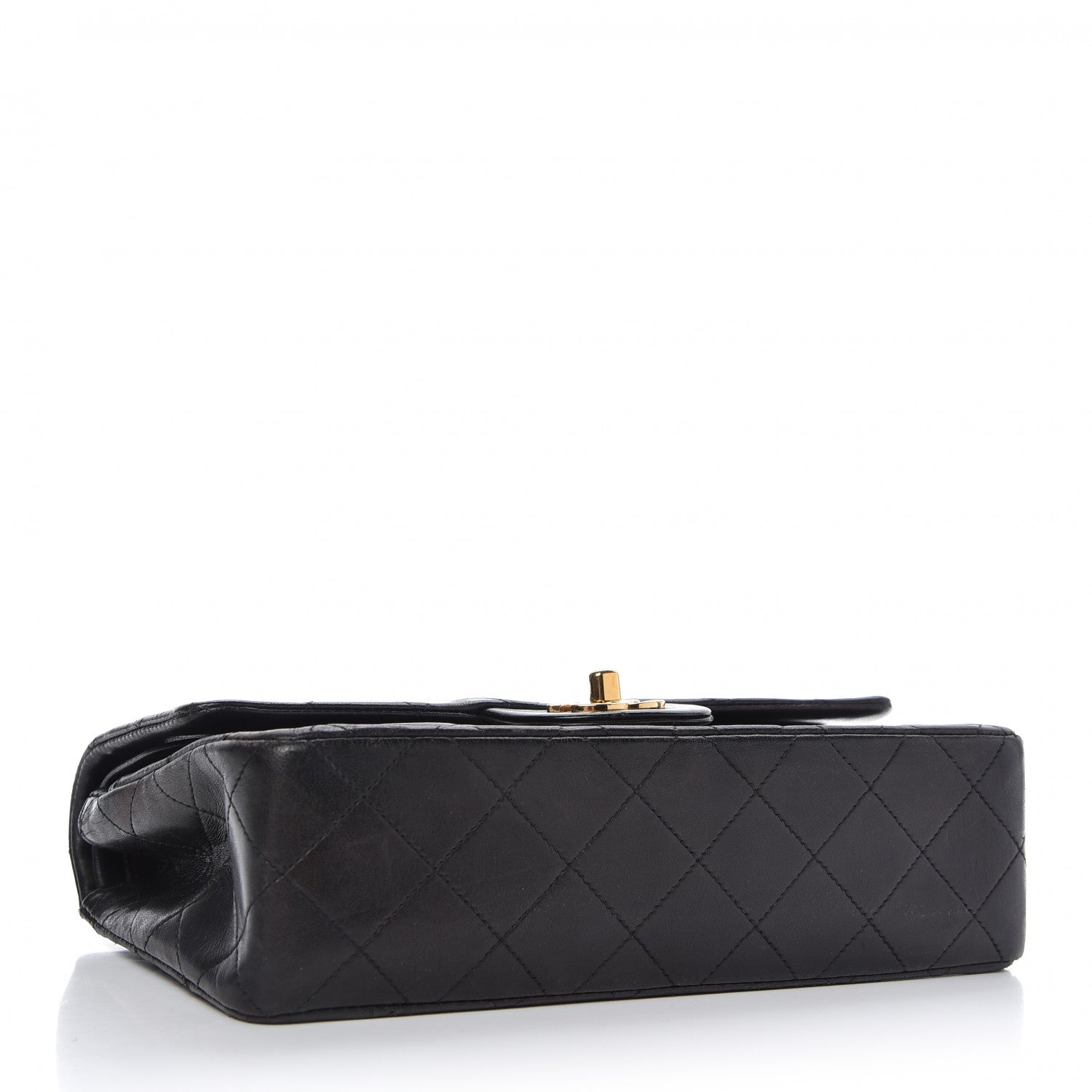 Chanel Lambskin Quilted Small Double Flap Black 4 of 11