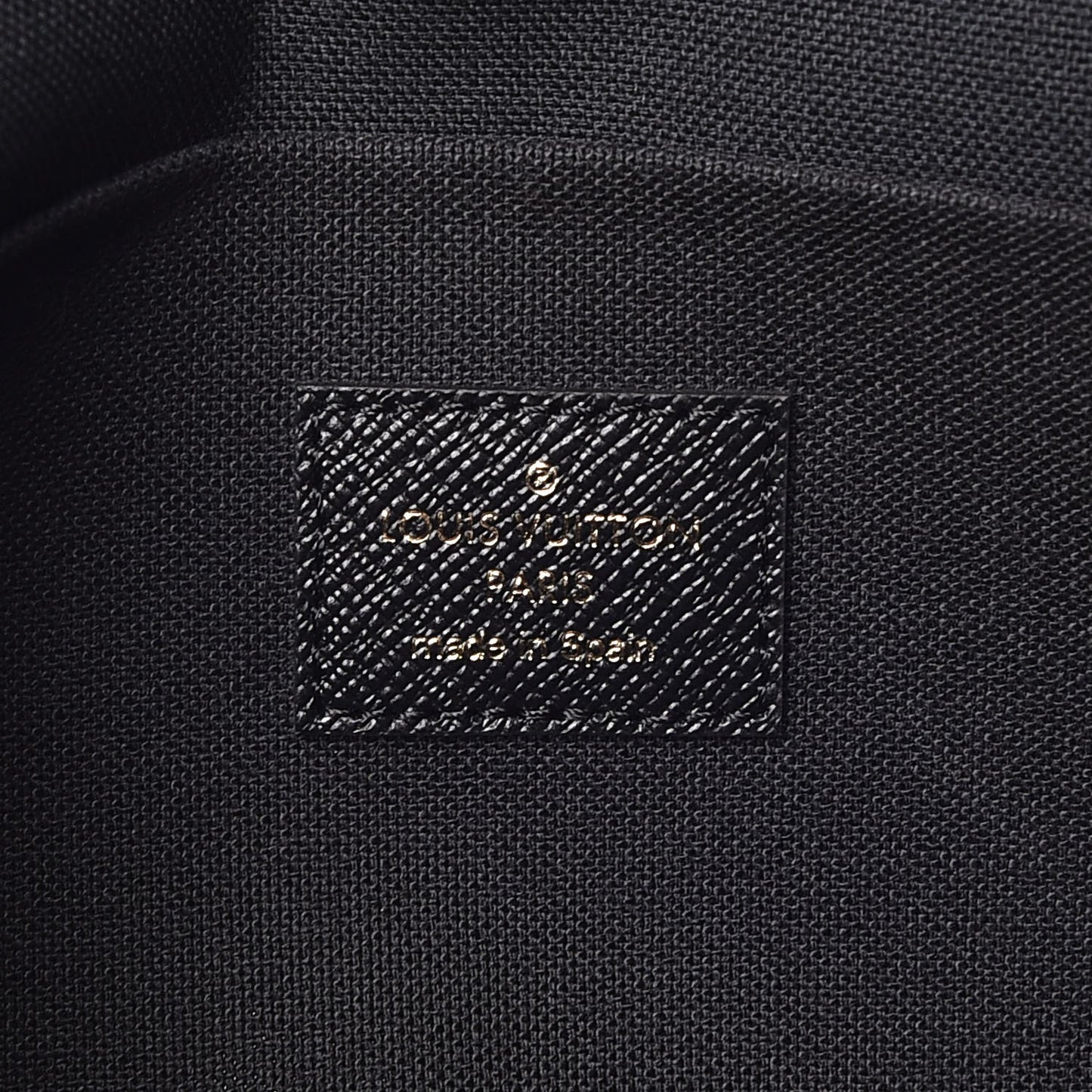 Monogram Blossom Pochette Felicie Chain Wallet Black