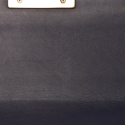 Gucci GG Supreme Monogram Calfskin Medium Padlock Shoulder Bag Beige Blue Mystic White Hibiscus Red 12 of 17